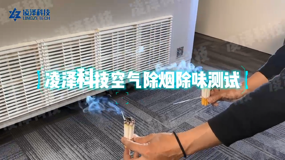 产品演示 | 空气除烟演示